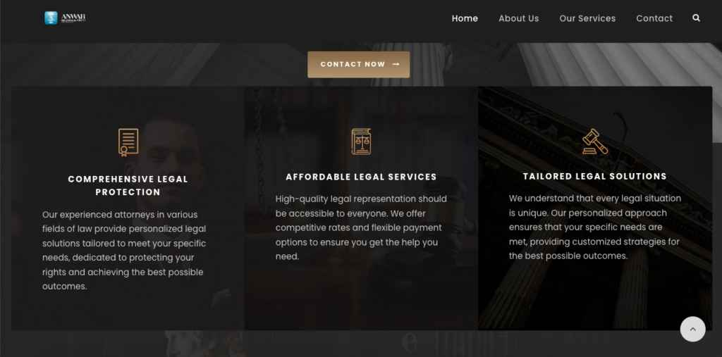Anwarlawfirm portfolio image 3